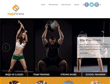 Tablet Screenshot of mojofitness.ca