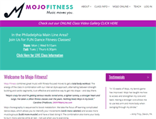 Tablet Screenshot of mojofitness.biz